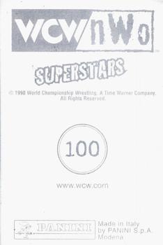 1998 Panini WCW/nWo Photocards #100 British Bulldog Back