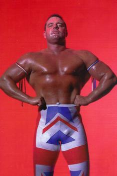 1998 Panini WCW/nWo Photocards #100 British Bulldog Front