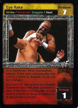 2001 Comic Images WWF Raw Deal: Fully Loaded #15 Eye Rake Front
