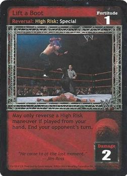 2001 Comic Images WWF Raw Deal: Fully Loaded #53 Lift a Boot Front