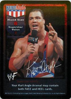 2001 Comic Images WWF Raw Deal: Fully Loaded #99 Kurt Angle Front