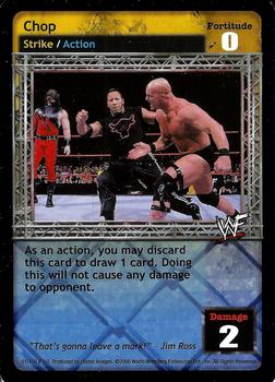 2000 Comic Images WWF Raw Deal #1 Chop Front