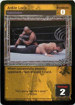 2000 Comic Images WWF Raw Deal #57 Ankle Lock Front