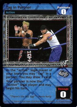 2000 Comic Images WWF Raw Deal #84 Tag in Partner Front