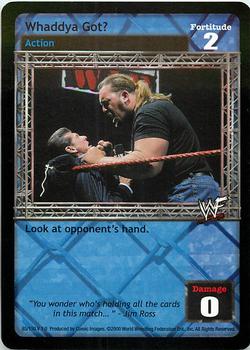 2000 Comic Images WWF Raw Deal #85 Whaddya Got? Front