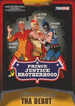 2008 TriStar TNA Cross the Line #18 Prince Justice Brotherhood  Front