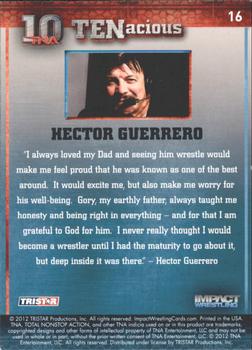 2012 TriStar Impact TNA TENacious #16 Hector Guerrero Back