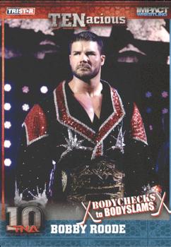 2012 TriStar Impact TNA TENacious #36 Bobby Roode Front
