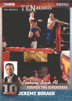 2012 TriStar Impact TNA TENacious #42 Jeremy Borash Front