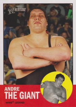 2006 Topps Heritage II WWE - Tin #TLB6 Andre The Giant  Front