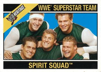 2006 Topps Heritage II WWE - Toppers #B6 Spirit Squad Front