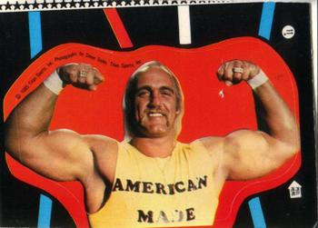 1985 O-Pee-Chee WWF Pro Wrestling Stars - Stickers #11 Hulk Hogan Front