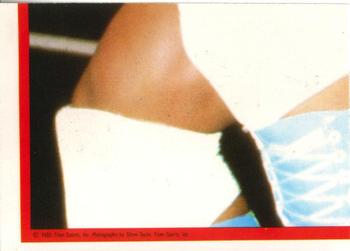 1985 O-Pee-Chee WWF Pro Wrestling Stars - Stickers #20 Wendi Richter Back