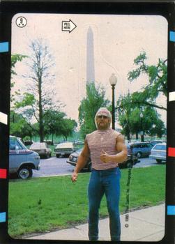 1985 O-Pee-Chee WWF Pro Wrestling Stars - Stickers #9 Hulk Hogan Front