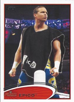 2012 Topps WWE #15 Epico  Front