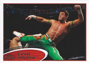 2012 Topps WWE #35 Evan Bourne  Front
