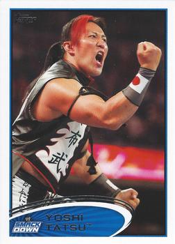 2012 Topps WWE #36 Yoshi Tatsu  Front