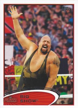 2012 Topps WWE #37 Big Show  Front