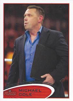 2012 Topps WWE #43 Michael Cole  Front