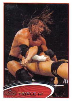 2012 Topps WWE #47 Triple H  Front