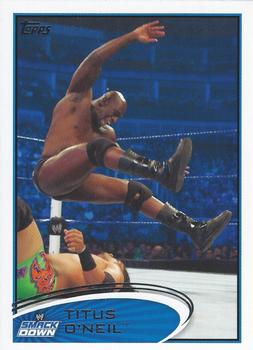 2012 Topps WWE #54 Titus O'Neil  Front