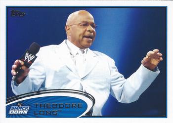 2012 Topps WWE #74 Theodore Long  Front