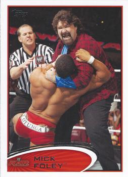 2012 Topps WWE #7a Mick Foley  Front
