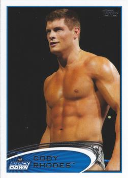 2012 Topps WWE #8 Cody Rhodes  Front