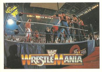 1990 Classic WWF The History of Wrestlemania #7 Wrestlemania 2 Battle Royal Front