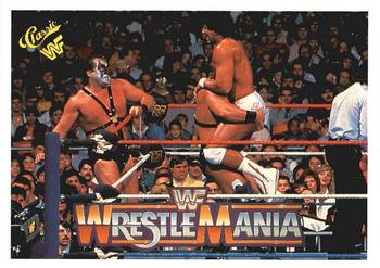 1990 Classic WWF The History of Wrestlemania #66 Demolition / Rick Martel Front