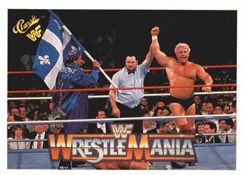 1990 Classic WWF The History of Wrestlemania #93 Dino Bravo / Ronnie Garvin Front