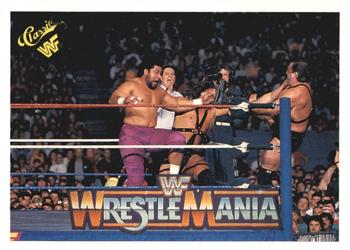 1990 Classic WWF The History of Wrestlemania #143 Smash / Haku / Ax Front