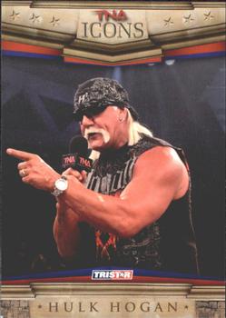 2010 TriStar TNA Icons #1 Hulk Hogan Front