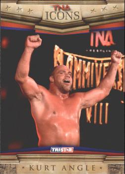 2010 TriStar TNA Icons #9 Kurt Angle Front