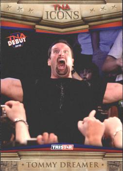 2010 TriStar TNA Icons #16 Tommy Dreamer Front