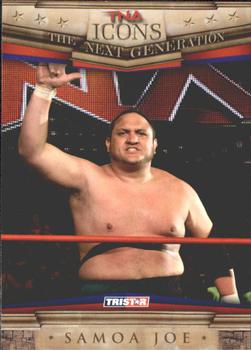 2010 TriStar TNA Icons #64 Samoa Joe Front