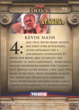 2010 TriStar TNA Icons #75 Kevin Nash Back
