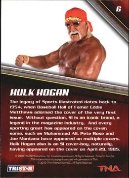 2010 TriStar TNA New Era #6 Hulk Hogan Back