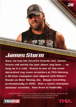 2010 TriStar TNA New Era #28 James Storm Back