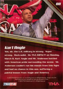 2010 TriStar TNA New Era #88 Kurt Angle Back