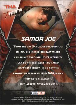 2010 TriStar TNA Xtreme #4 Samoa Joe Back