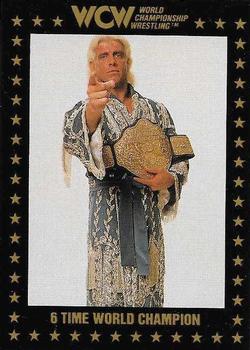 1991 Championship Marketing WCW #80 6 Time World Champion Front