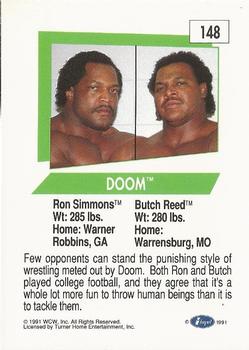 1991 Impel WCW #148 Doom Back