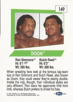 1991 Impel WCW #149 Doom Back