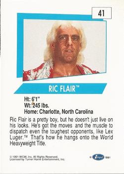 1991 Impel WCW #41 Ric Flair Back