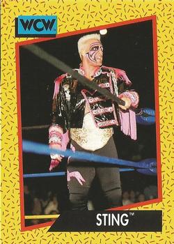 1991 Impel WCW #4 Sting Front