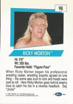 1991 Impel WCW #98 Ricky Morton Back
