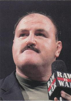 1998 Comic Images WWF Superstarz #3 Commissioner Slaughter Front