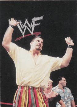 1998 Comic Images WWF Superstarz #40 Kurrgan Front