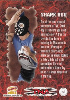 2004 Pacific TNA #42 Shark Boy Back